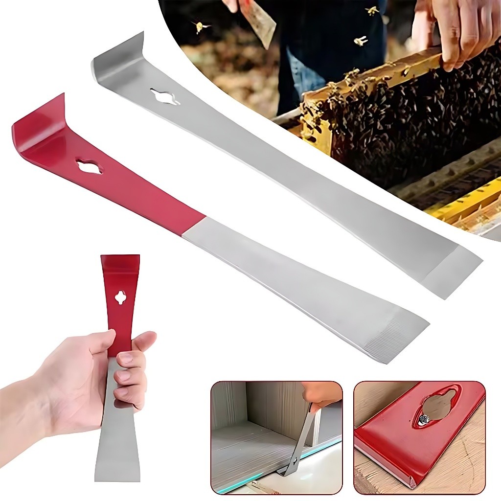 สแตนเลส Bee Hive Scraper Beehive เครื่องมืออุปกรณ์การเลี้ยงผึ้ง