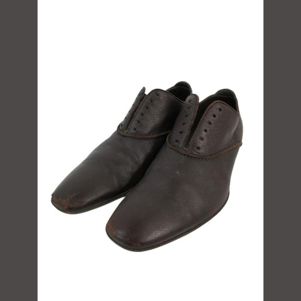 Zegna Z Shoes 1 2 Brown Lace Direct from Japan Secondhand