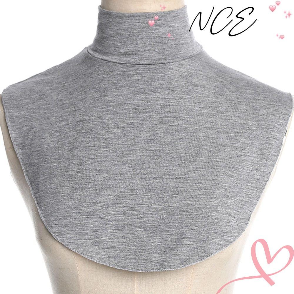 NCE ผ้าพันคอคอปกปลอมห่อคอ Modal คอเต่า