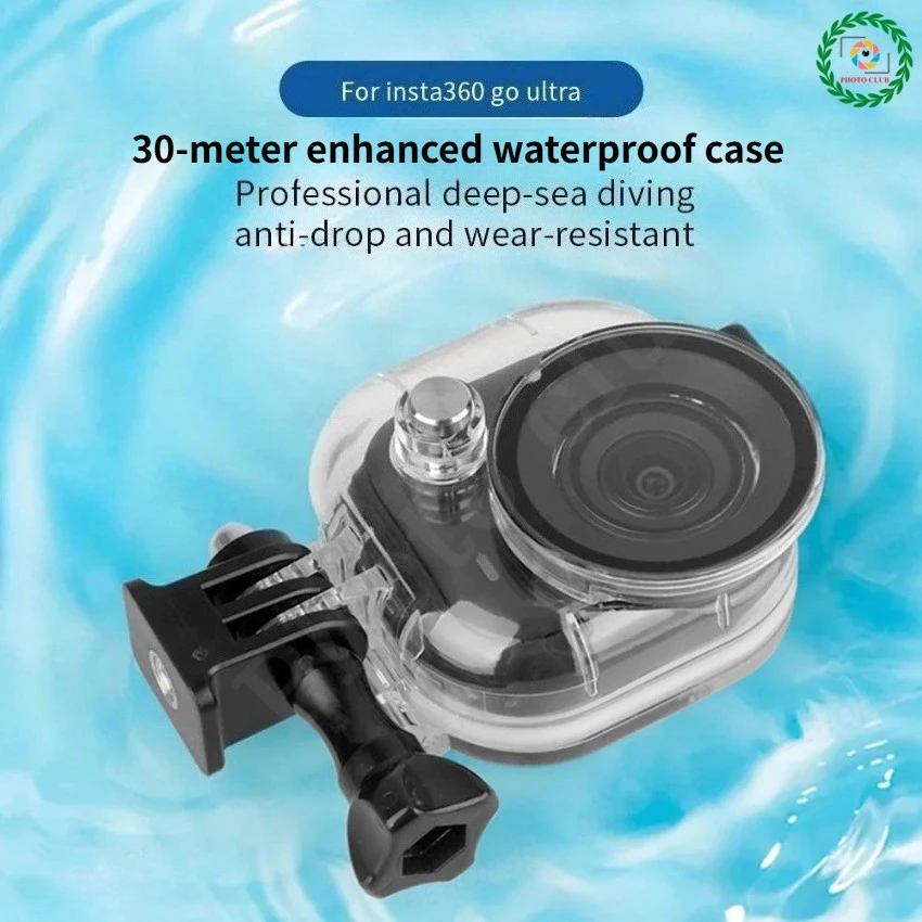 สําหรับ Insta360 GO Ultra เคสกันน้ําใต้น้ํา 50M ดําน้ําป้องกันกรณีสําหรับ 360 Go Ultra thumbnail 7