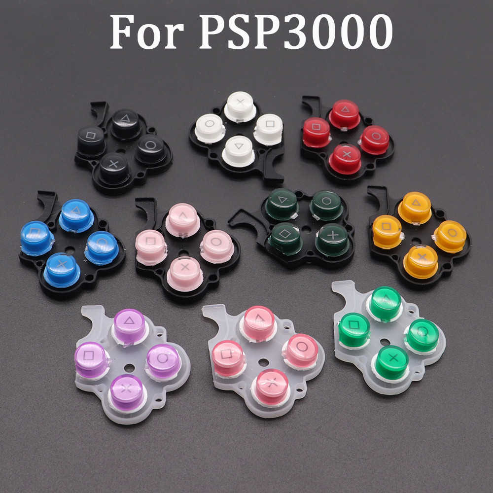 1PCS ปุ่มฟังก์ชั่น Key Pad สําหรับ PSP 3000 PSP3000 เกมคอนโซลซ่อม