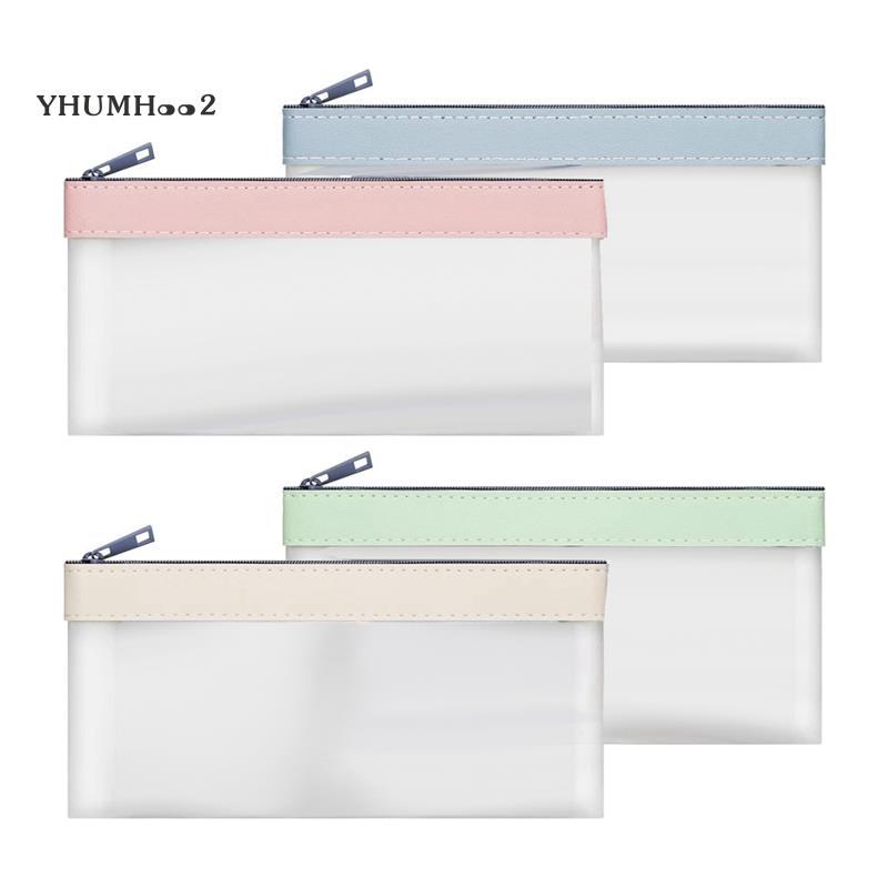 [ใช่002]4ชิ้นถุงเงินที่มีซิป,ซองเงินสด,เงินกระเป๋า,ล้างธนาคารเงินฝากถุง,ถุงธนาคาร,ถุงเงินสด,เหรียญกร