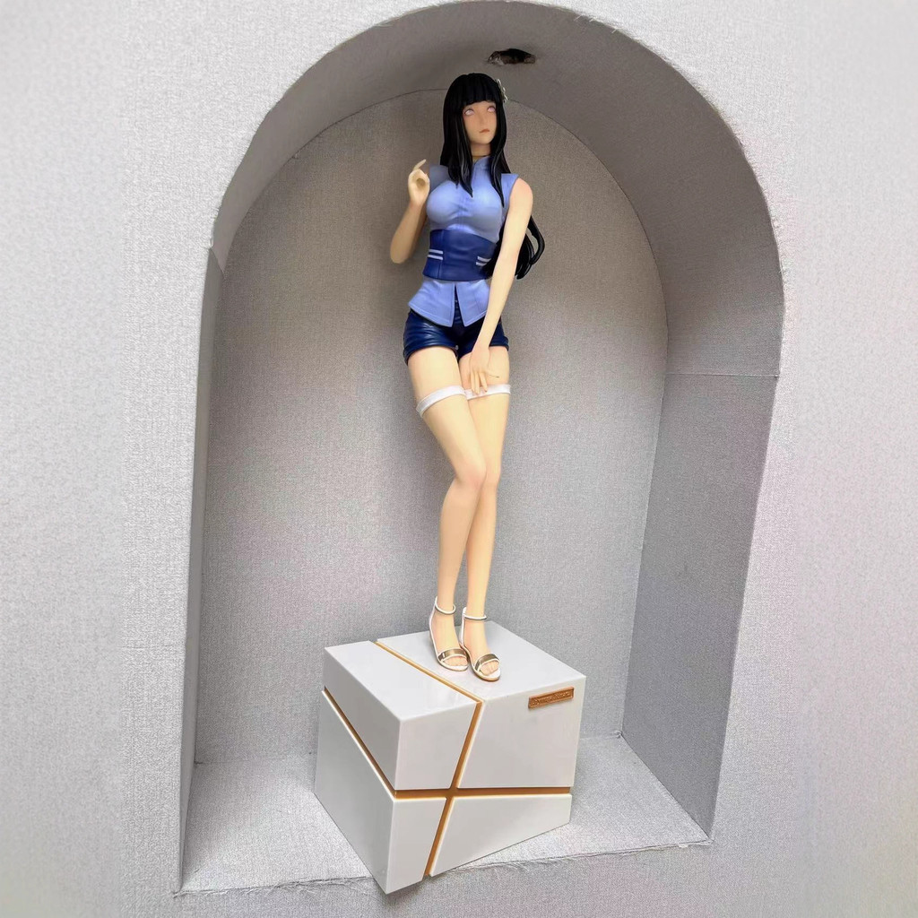 Naruto Hyuga hinata Beautiful Girl Naruto Anime Figure In-stock Premium Edition Figurine Model Ornam