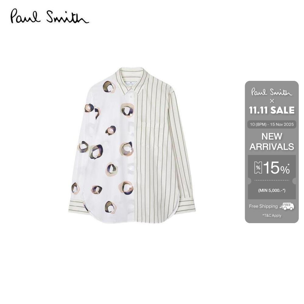Paul Smith เสื้อเชิ้ตผู้หญิง รุ่น W2R-331B-T31320-05  สี Clear