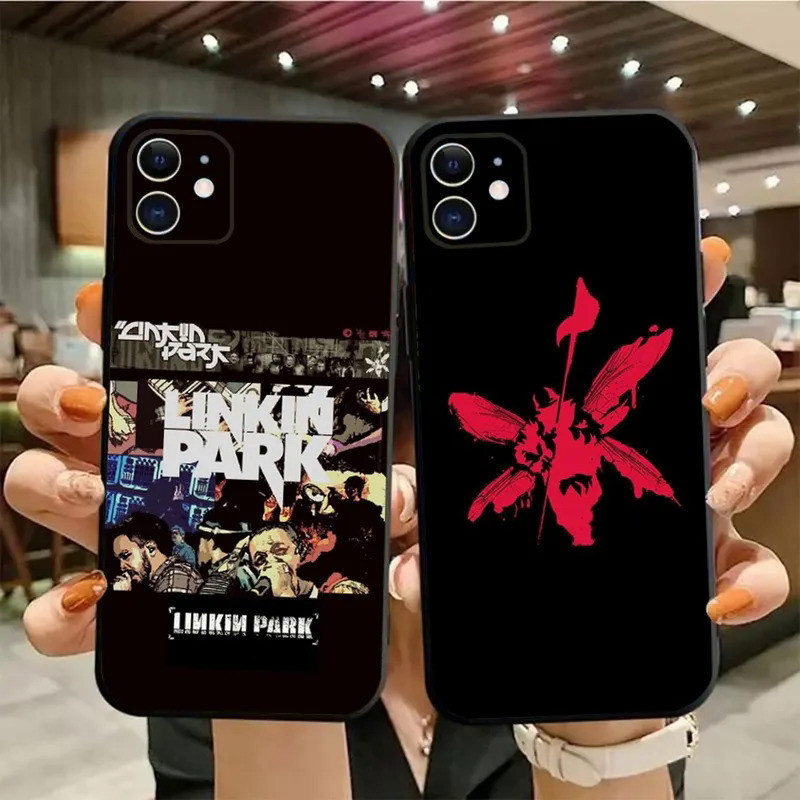 TK-1 Rock L-Linkin P-Park Bandเคสโทรศัพท์สําหรับiPhone 13 12 Pro Plus Mini X XS XR 8 7 6 S Plus SEนุ