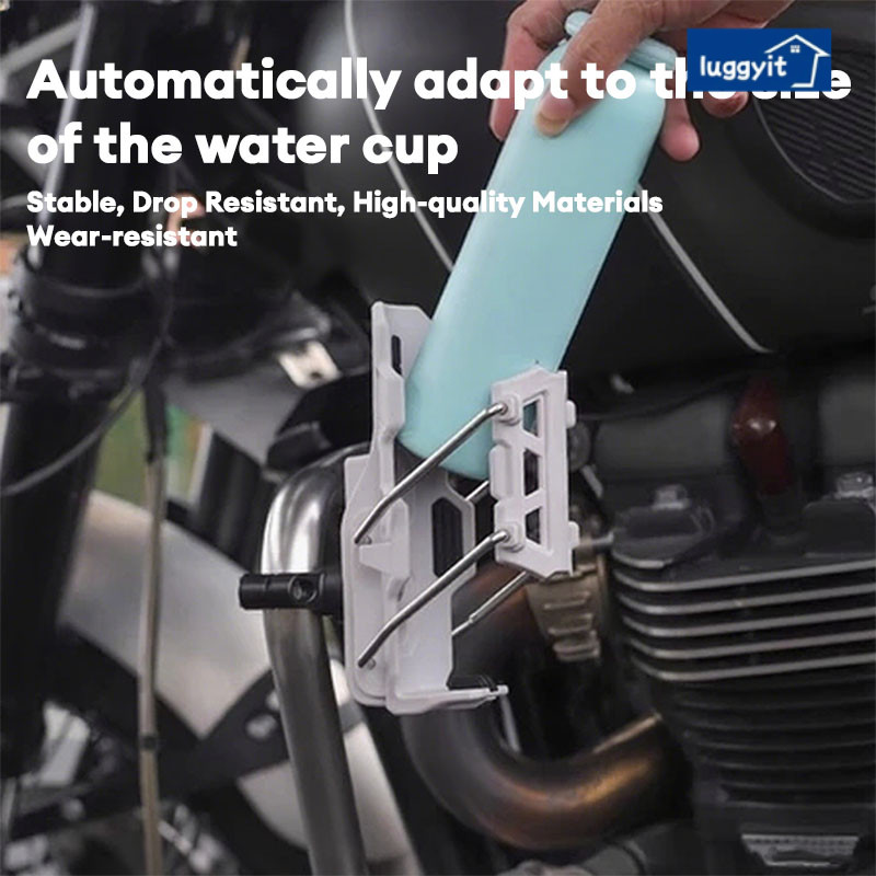 ที่วางแก้วน้ำมอเตอร์ไซด์ สำหรับติดจักรยานและมอเตอร์ไซคไซด์หมุนได้ ปรับได้ ทนทาน360องศาหมุนได้สีดํารถจักรยานยนต์กันชนถ้== - รูปที่ 6