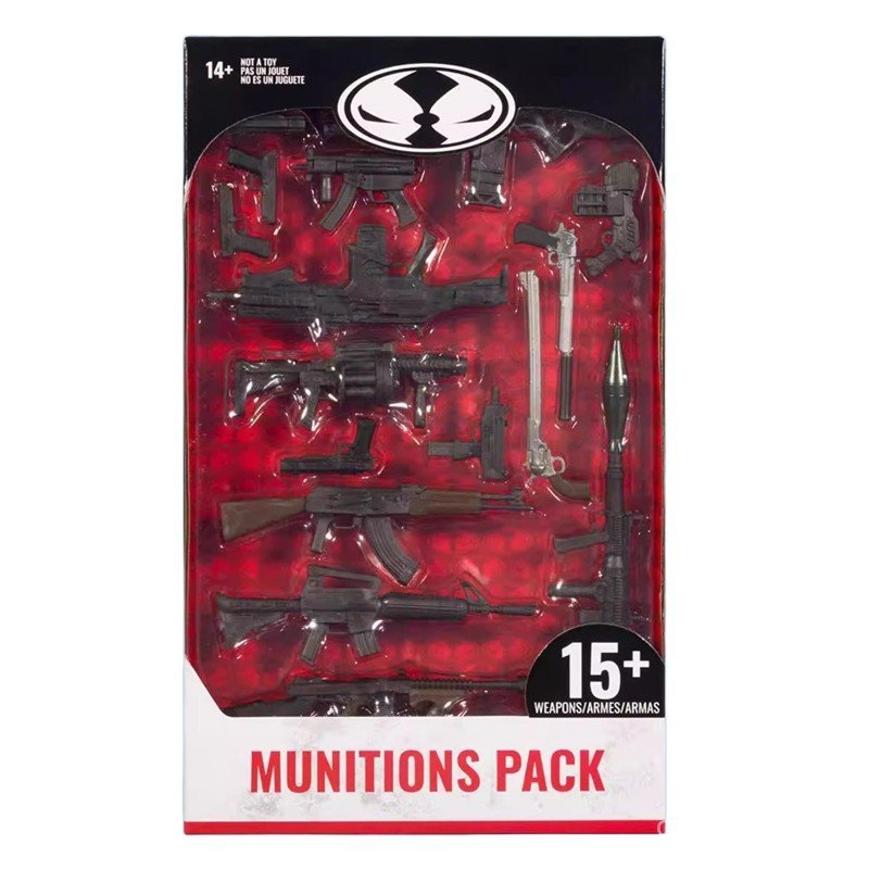McFarlane McFarlane Soldier Weapon Pack Set เหมาะสําหรับอุปกรณ์เสริมโมเดลฟิกเกอร์ขนาด 23 ซม.