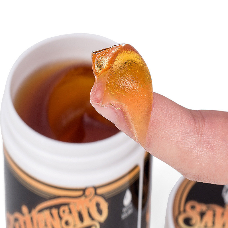 Savister Skull Strong จัดแต่งทรงผม Retro น้ํามันผมขี้ผึ้งผู้ชาย Big Back จัดแต่งทรงผมผมโคลน NZ1Q