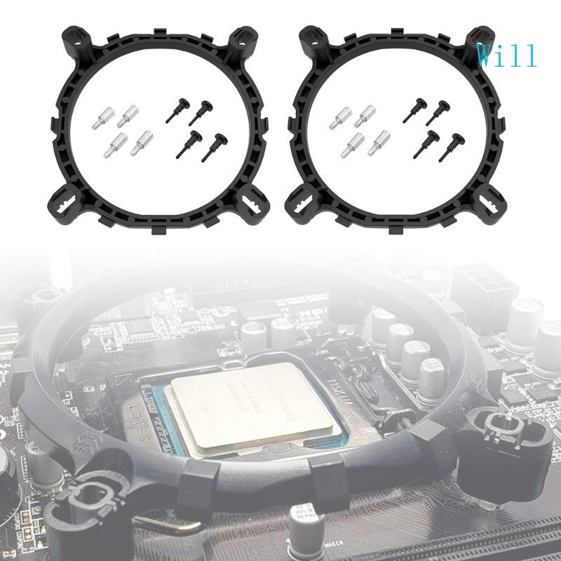 จะ CPU พัดลมวงเล็บ Cooling แพลตฟอร์ม Rack สําหรับ LGA1366 LGA1700 LGA1200