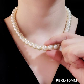 สร้อยคอไข่มุก ดีไซน์เรียบหรู แมทซ์กับชุดง่าย ไข่มุกมี3ขนาด