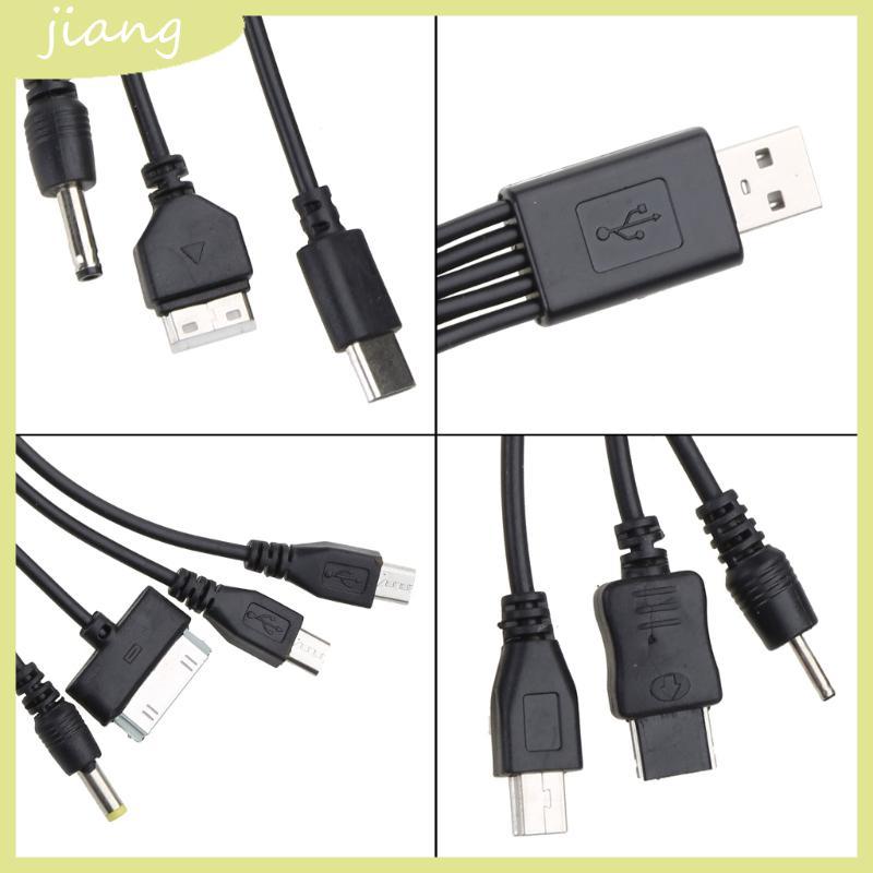 Universal USB To Multi Plug Cellpahone Charger Cable 10 in 1 USB Cable 20CM