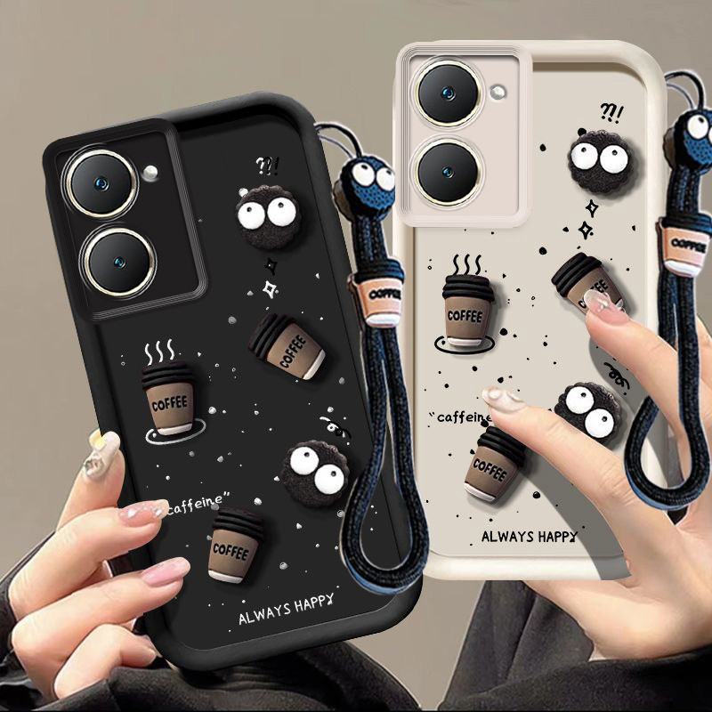 เคส vivo y03t vivo y03 y18 เคส 3D เคสโทรศัพท์ถ้วยกาแฟ bts