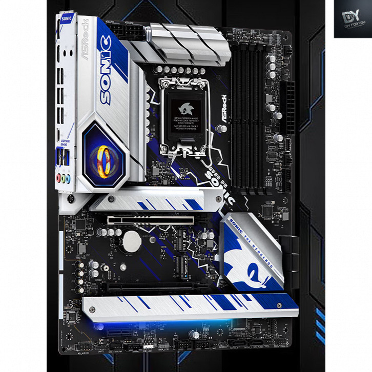 DIY FOR YOU ASRock Z790 Sonic Co-Branded DDR5 Mini ITX wifi รองรับเมนบอร์ด Intel12/13/14