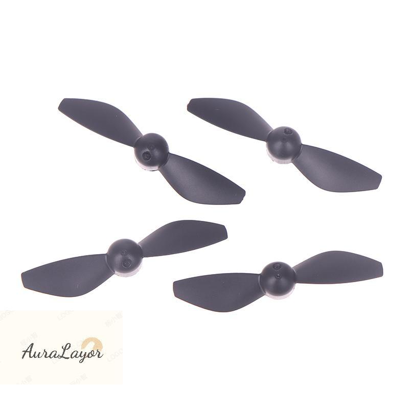 [AuraLayor] อะไหล่เครื่องบิน 4 ชิ้น ใบพัดใบพัด V66 I1 Pro CZ06 Mini GT3 RC อะไหล่ใบพัดใหม่