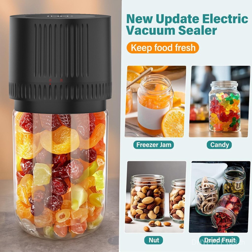 ขายร้อนมัลติฟังก์ชั่สูญญากาศขนาดเล็กMason Jarซีลอัตโนมัติแบบบูรณาการในครัวเรือนสดเก็บเครื่องอาหารP4S