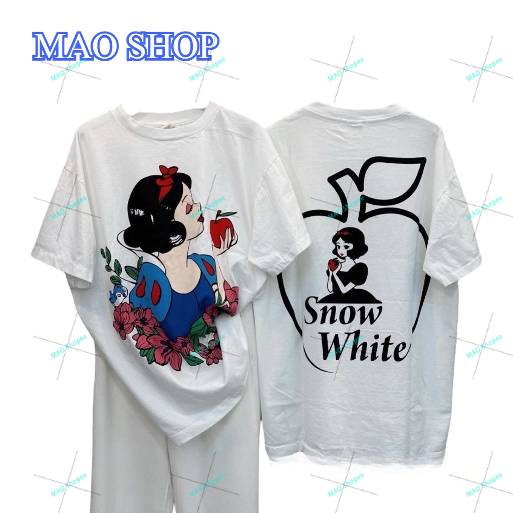 「งานเกรดพรีเมียม งานเกรด A」 เสื้อยืดผ้าฟอก Unisex Cotton งานใหม่ ทำเก่า ผ้าฟอกเฟดนุ่มไร้ตะเข็บข้าง สกรีนลาย-1132