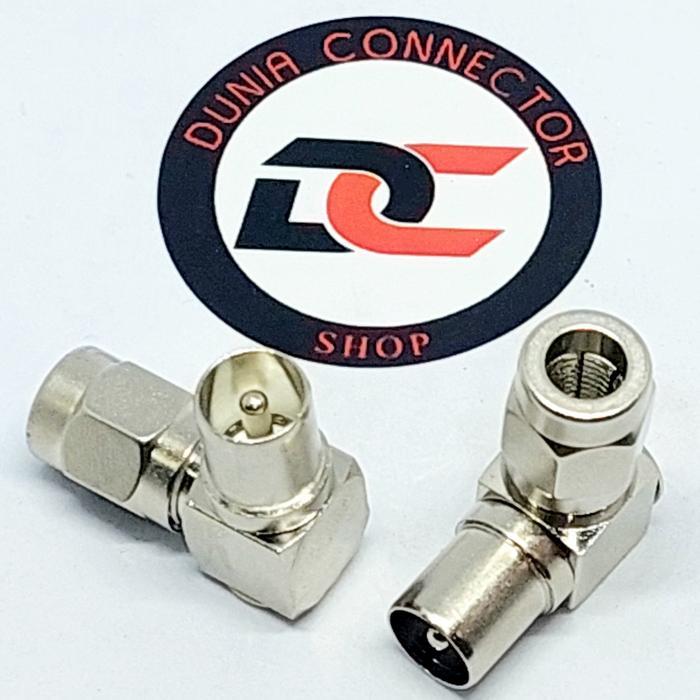 TV RIGHT ANGLE CONNECTOR CLAMP LOCK MODEL !