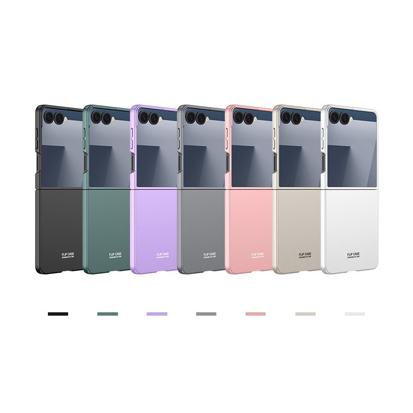 สําหรับเคสโทรศัพท์ Samsung Galaxy Flip 7 Flip765 เคสหน้าจอแบบพับได้ผิวรู้สึกมีน้ําค้างแข็งเปลือก Flip7 บางเฉียบ ราคา ถูกที่สุด ดีลบีเคเค แกลเลอรีภาพที่ 9