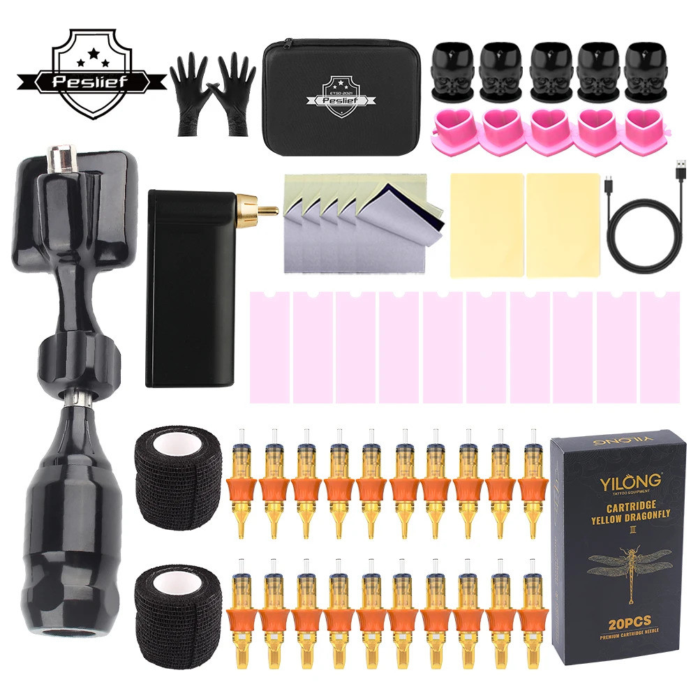 Yilong 10500 ความเร็วเครื่องสักโรตารีคุณภาพสูง Professional Manufacture ปากกาโรตารีประเภท Body Tatto