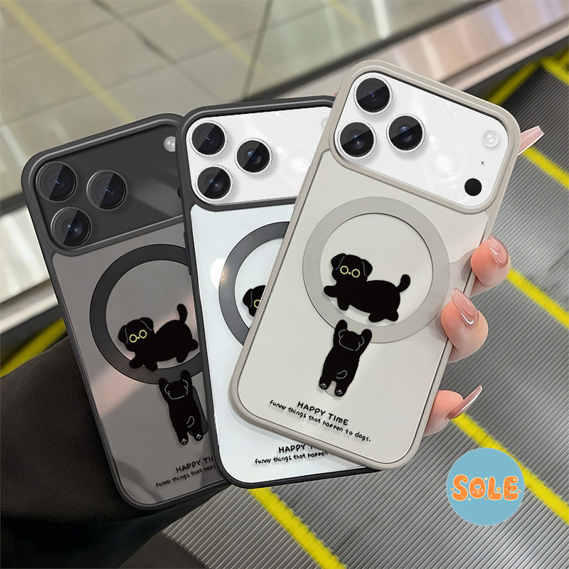 💖แม่เหล็ก 🛰เคสใสกันกระแทกลายน่ารัก🛰ไอโฟน17Air 11 12 13 14 15 16 17 PROMAX 17 16 15Pro 16 15 14PLUS 8 7Plus XR X XS XSMAX