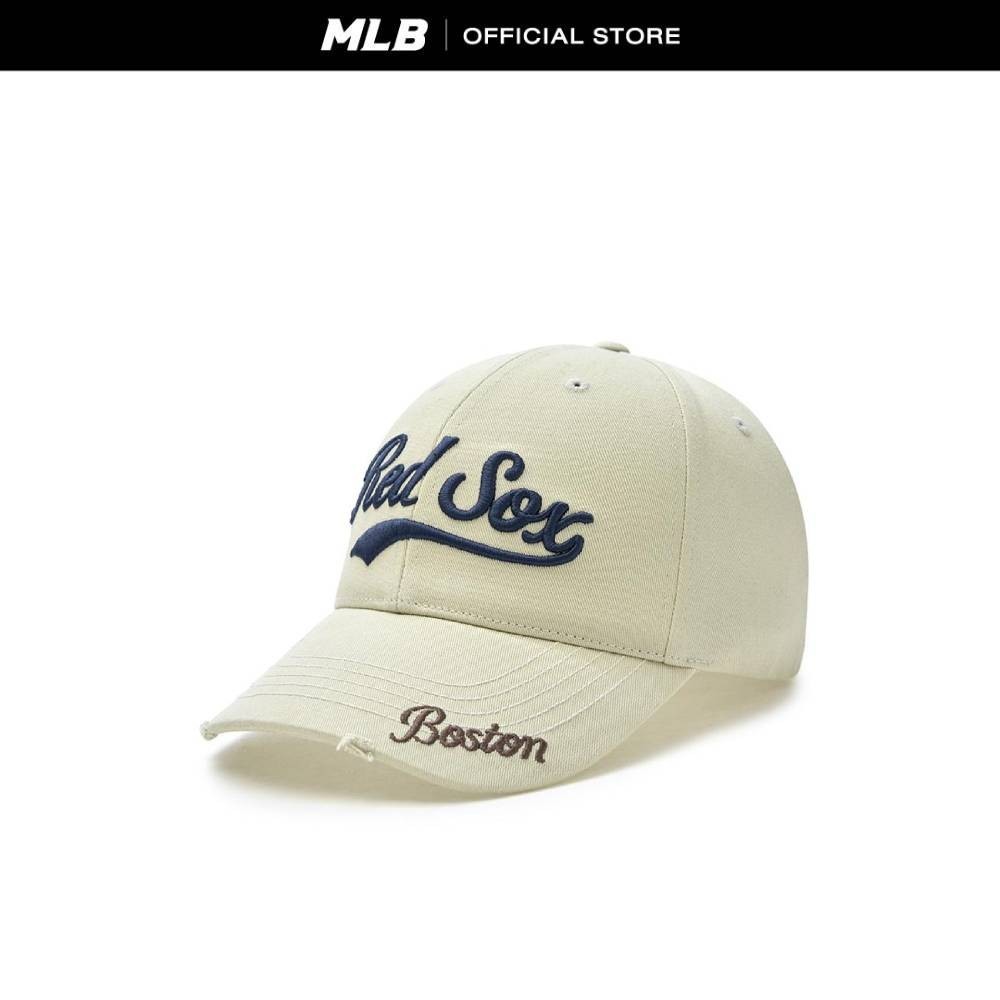 MLB หมวกแก็ป ยูนิเซ็กส์ Varsity Vintage Structured Ball Cap รุ่น 3ACPV035N 43SAM สีแซนด์