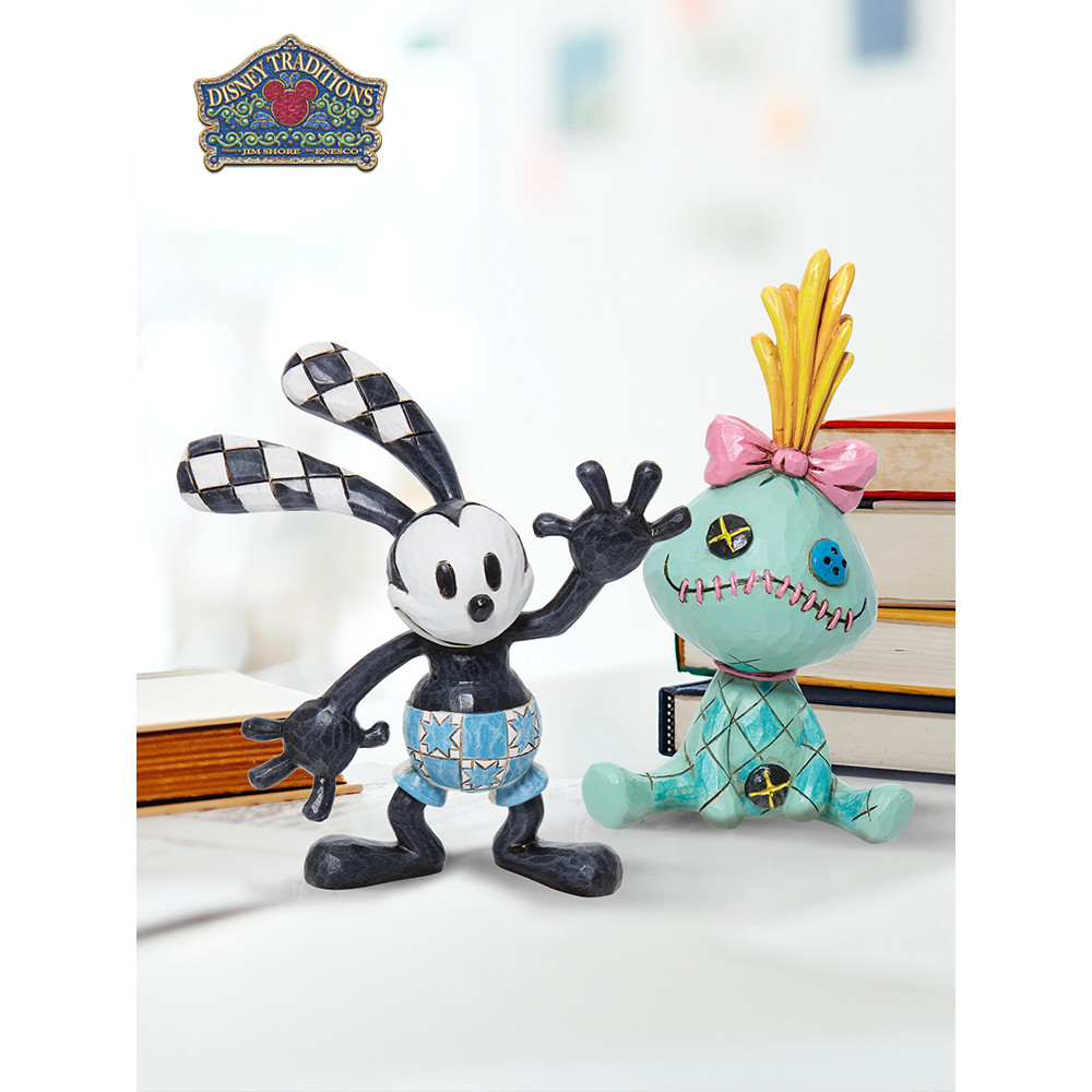 Stitch Mini Golden Lucky Rabbit Doll เครื่องประดับ Oswld
