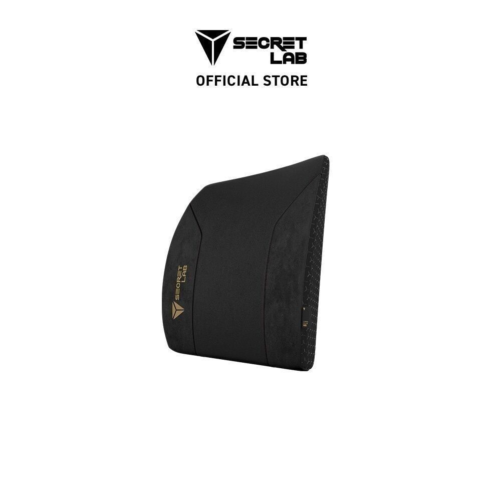 Secretlab Lumbar Pillow Pro—สีดำ (Black) หมอนรองหลังเมมโมรี่โฟม-คูลลิ่งเจล