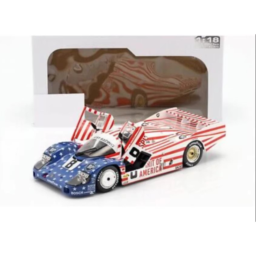 Solido Solido 1 18 Porsche Alloy Racing รุ่น Porsche 956 2.5L 1986