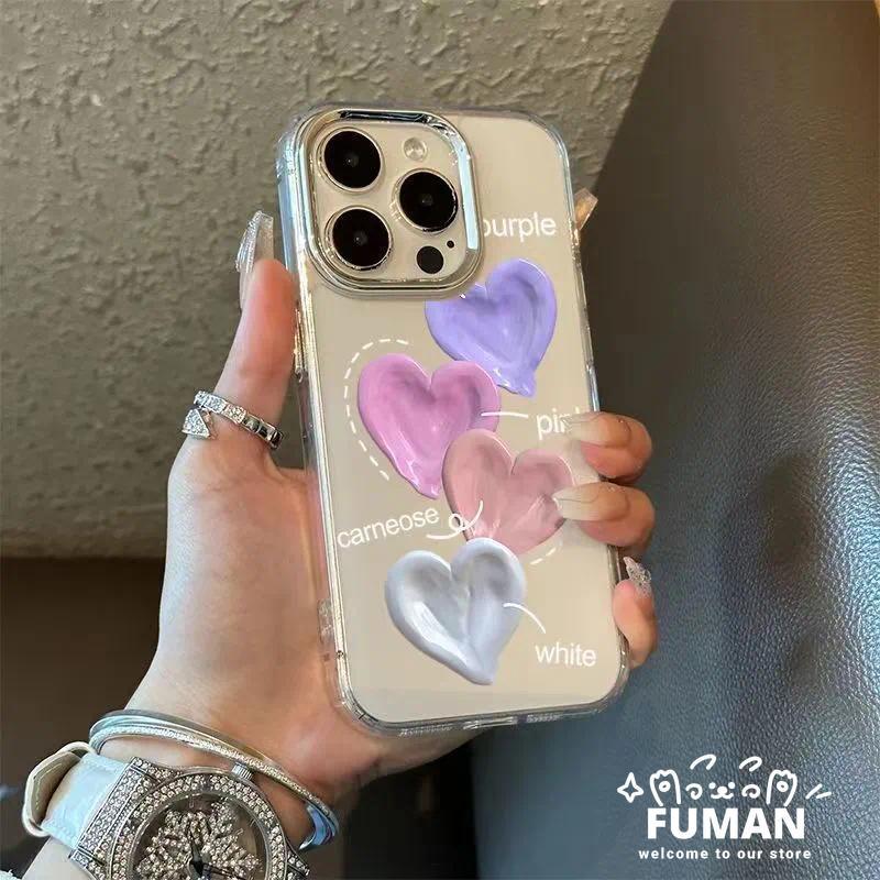 น่ารักที่มีสีสันรักชุบเคสโทรศัพท์สําหรับHonor X70 X70i X60 X60i X50 X40 GT Pro Power X50i X40i X30i 