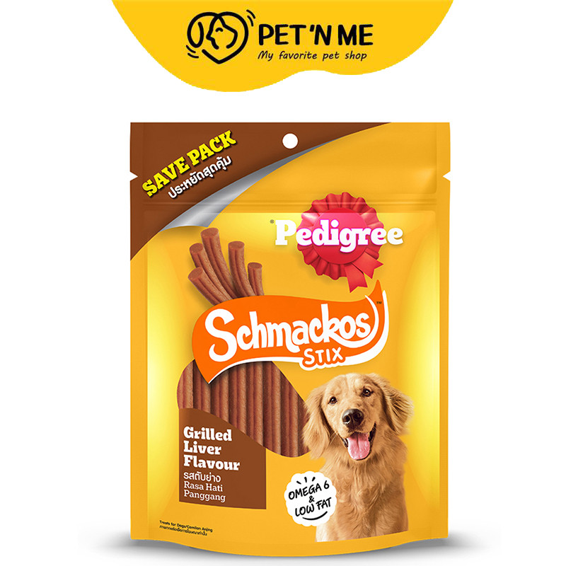 [จัดส่งจากคลัง] PEDIGREE เพดดิกรีชแม้กโก้สติกรสตับย่าง 300กรัม [8853301011259]