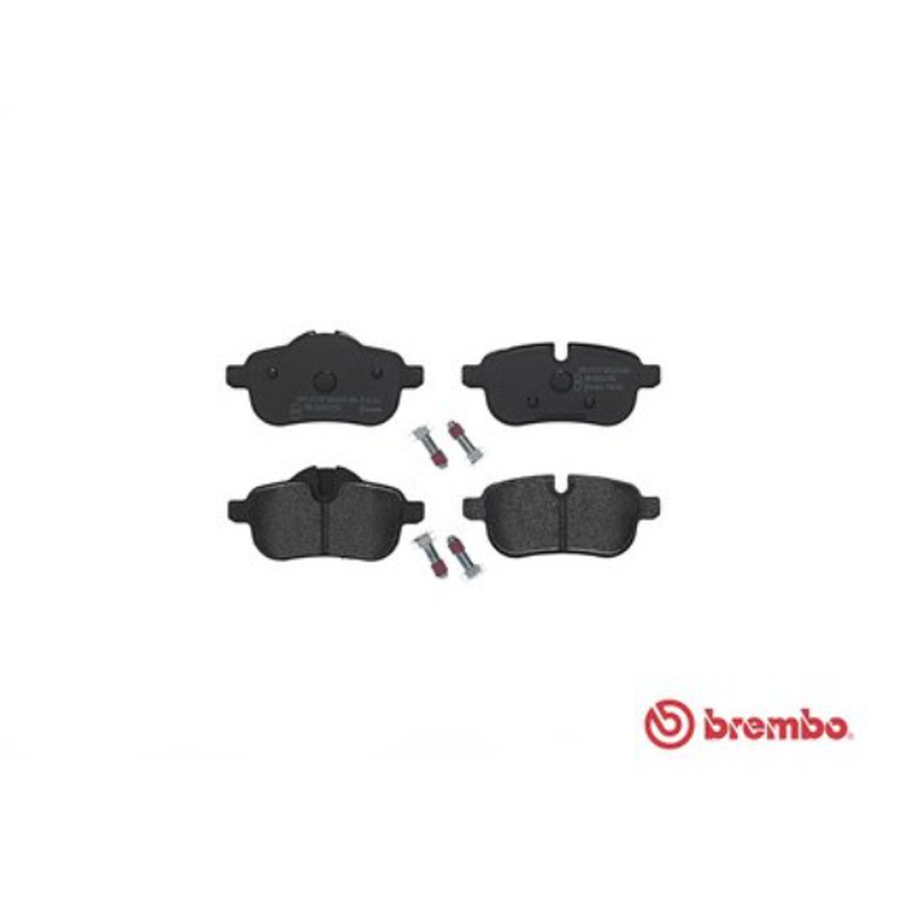 ผ้าดิสเบรคหลัง BMW Z4 Roadster E89 sDrive 18i 20i 23i 28i 30i 2009-2016 BREMBO