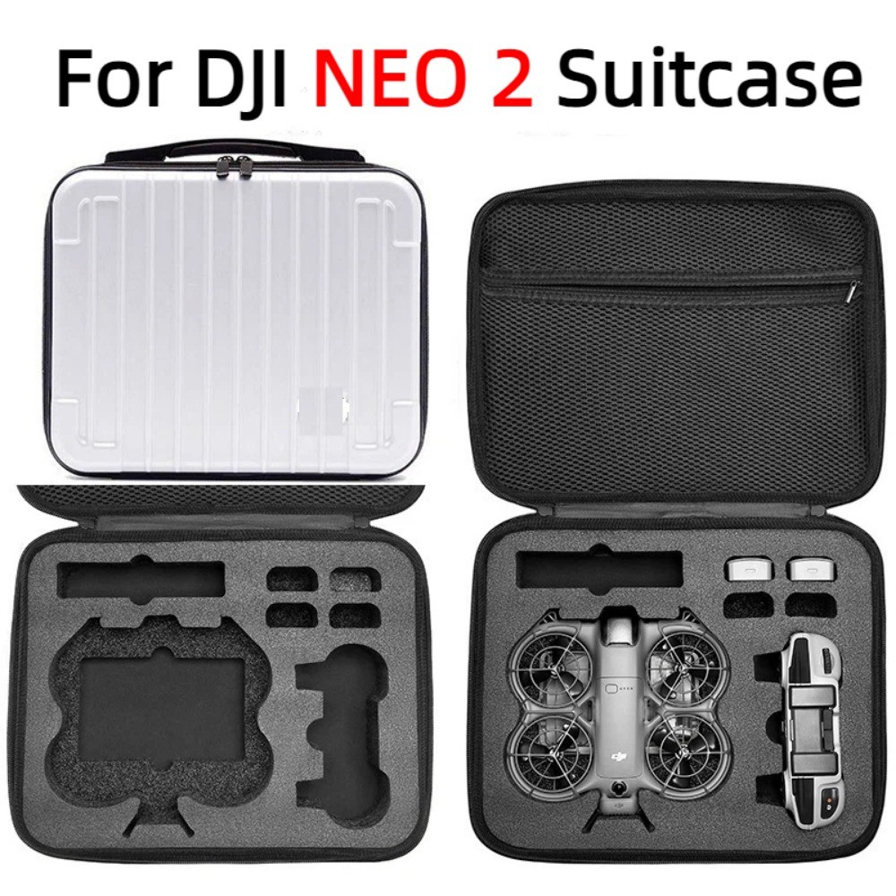 สําหรับ DJI NEO2 Smooth Fly ชุดกระเป๋าเก็บ RC-N3 รีโมทคอนโทรลแบบพกพากระเป๋าเดินทาง Neo2 Drone กล่องเก็บกันน้ํา