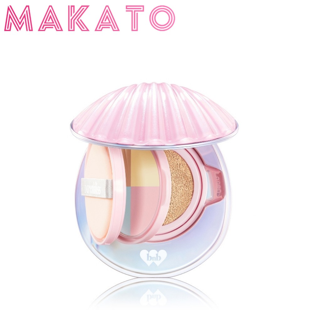 bnb barenbliss Bloomvegan Better me 2-in-1 Cushion & Powder คุชชั่น ติดทน กันน้ำ จบในตลับเดียว