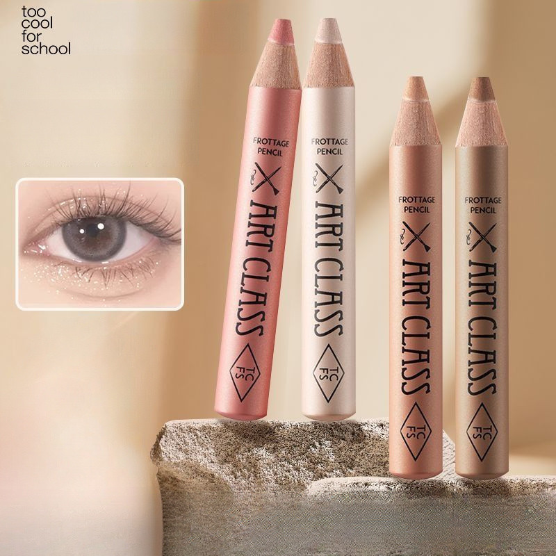 เครื่องมือ Cool For School Multi Function Lying Silkworm Brightening Pen Two In One 3D Highlight Eye Shadow Stick