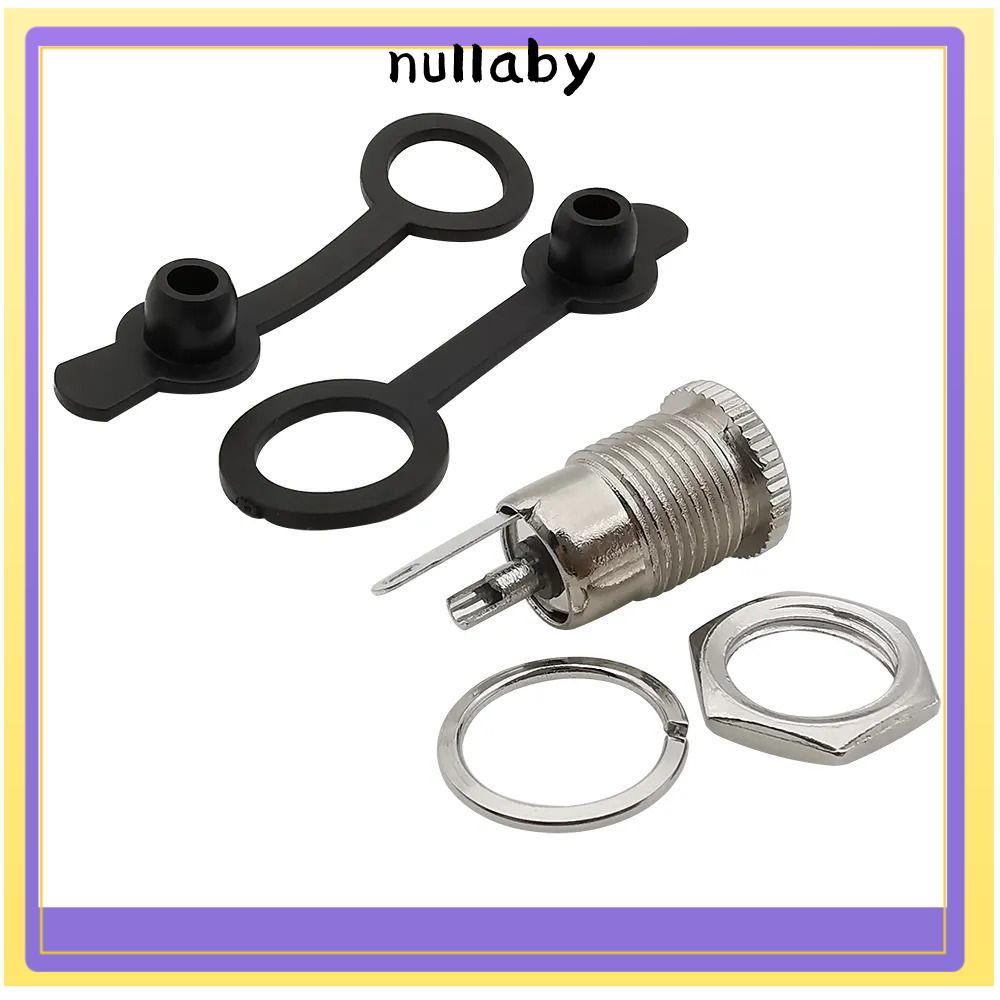 NULLABY อะแดปเตอร์แจ็ค DC, 5.5 x 2.1 มม.DC-099 DC Power ซ็อกเก็ตหญิงแจ็ค, DC Power Jack Socket โลหะท