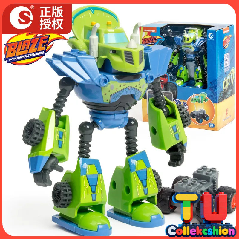 [ราคาที่ดีที่สุด] Cyclone Chariot Speed Toy Car Speed Deformation Car Speed Robot Engineering Vehicl