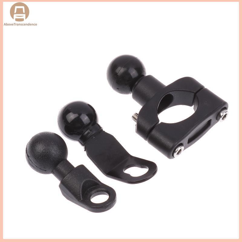 ABOVE 1 ชุด 2.3 ซม.Clamp Bracket สําหรับที่วางโทรศัพท์มอเตอร์ไซด์ PJ10/PJ13/PJ18 รถจักรยานยนต์ Handlebar Mount ฐานชุดอุปกรณ์เสริม TH