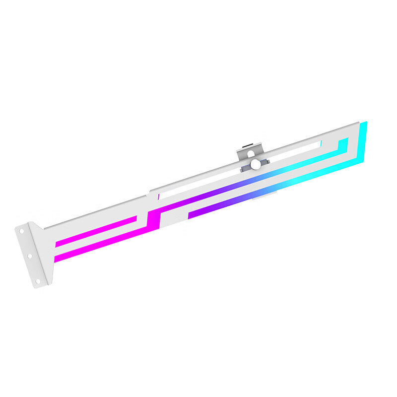 ขาค้ำการ์ดจอแนวนอน ARGB ตัวยึดการ์ดจอแบบแนวนอน รองรับกราฟิกการ์ดรุ่นใหญ่  5V 3Pin ARGB ปรับสีได้ - รูปที่ 3