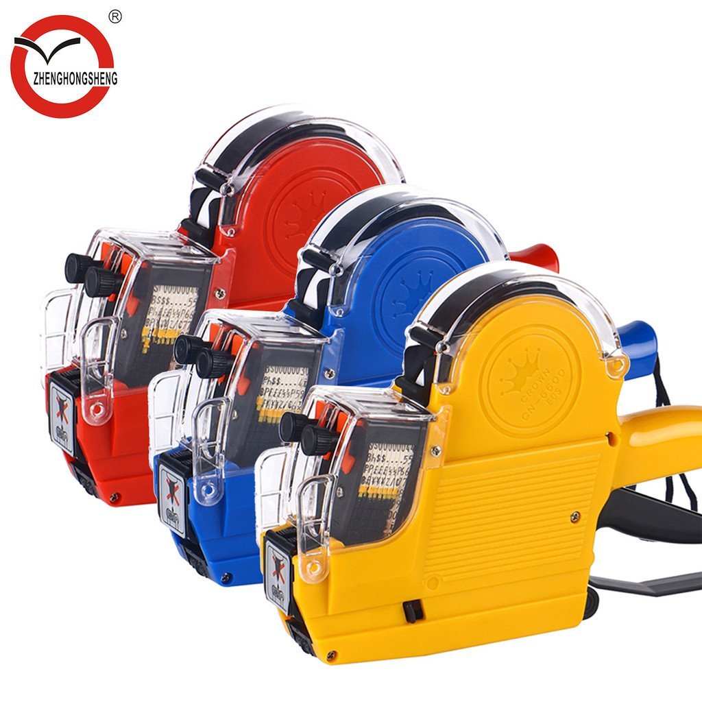 6600EOS Double Row Crown Label Machine เครื่องสีโรงงานขายตรงราคาเครื่องป้ายราคา Market Coding Machin