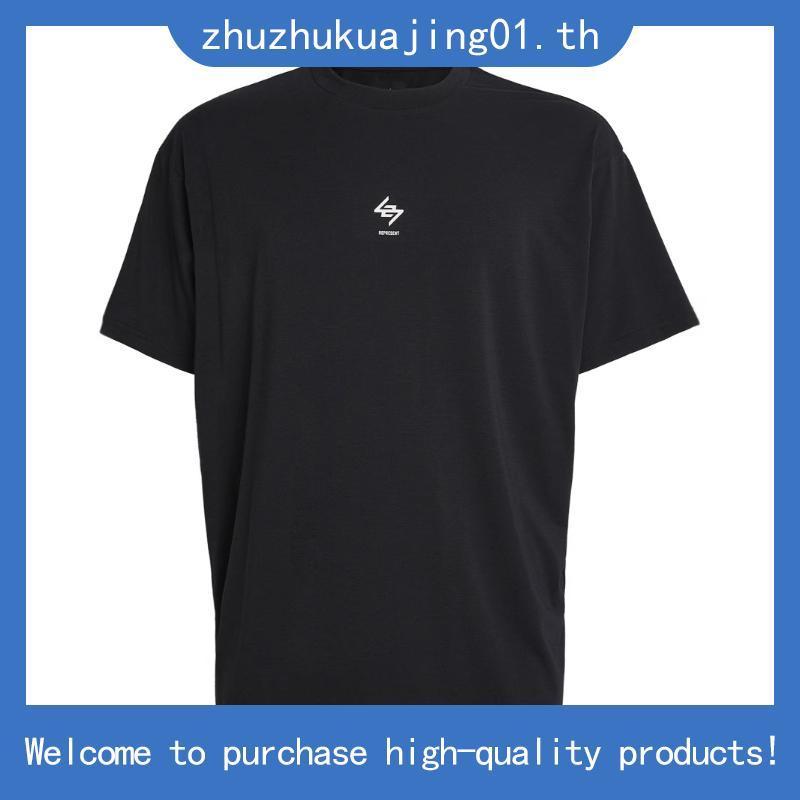 Rprsnt 247 พิมพ์ขนาดใหญ่ Tshirt 280g 100% ผ้าฝ้ายหนาขนาดใหญ่ Tshirt Streetwear Rprsnt Running Club 2