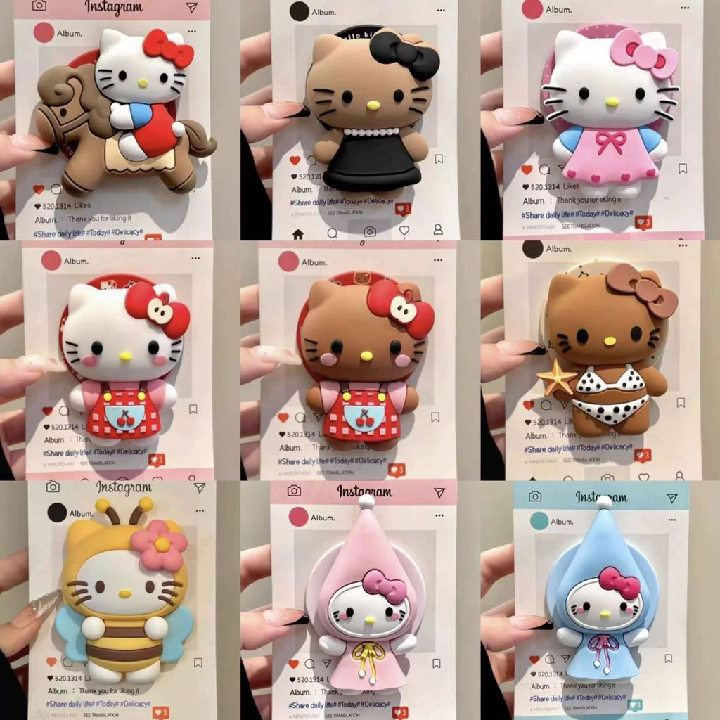 การออกแบบตัวละครการ์ตูนน่ารัก-ซิลิโคน+อะคริลิที่แข็งแกร่งแม่เหล็กโทรศัพท์ยืน,น่ารักสไตล์กรณีแท็บเล็ตโทรศัพท์ป้องกันการหล่นขา พีซี ✨