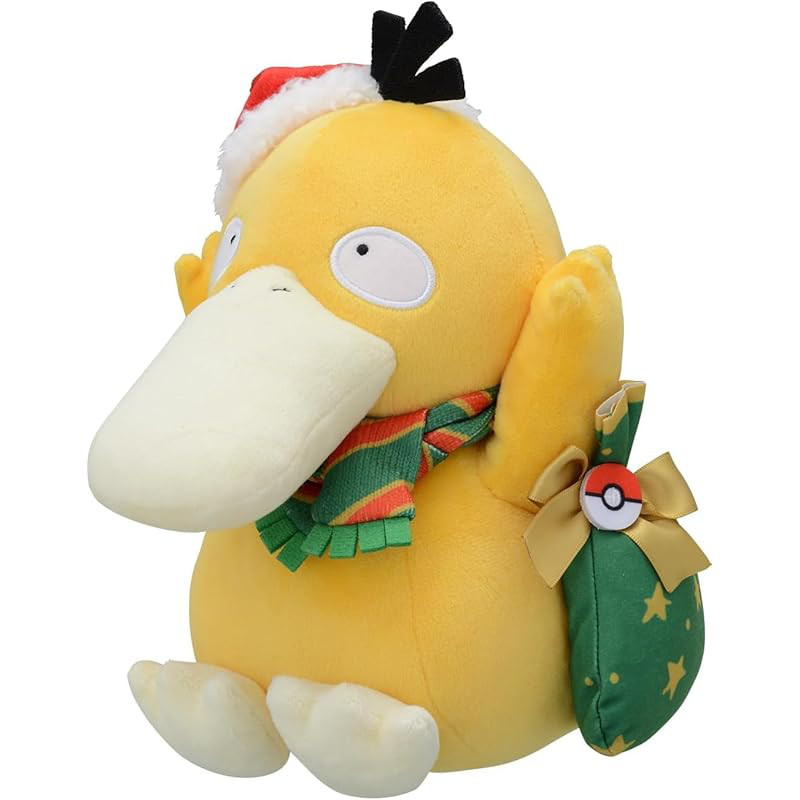 Pokémon Center Original Plush Paldea's Christmas Market Psyduck