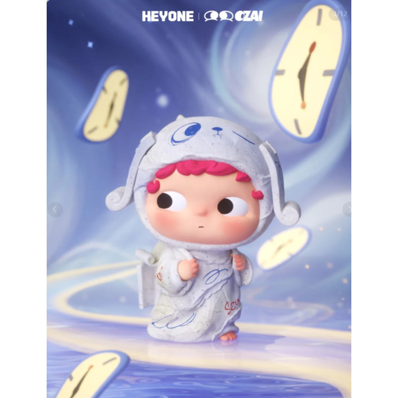 HEYONE OZAI OZAI Time Traveler Series อินเทรนด์เล่นตุ๊กตาตุ๊กตา Mystery Box ของขวัญสาวของขวัญตุ๊กตา