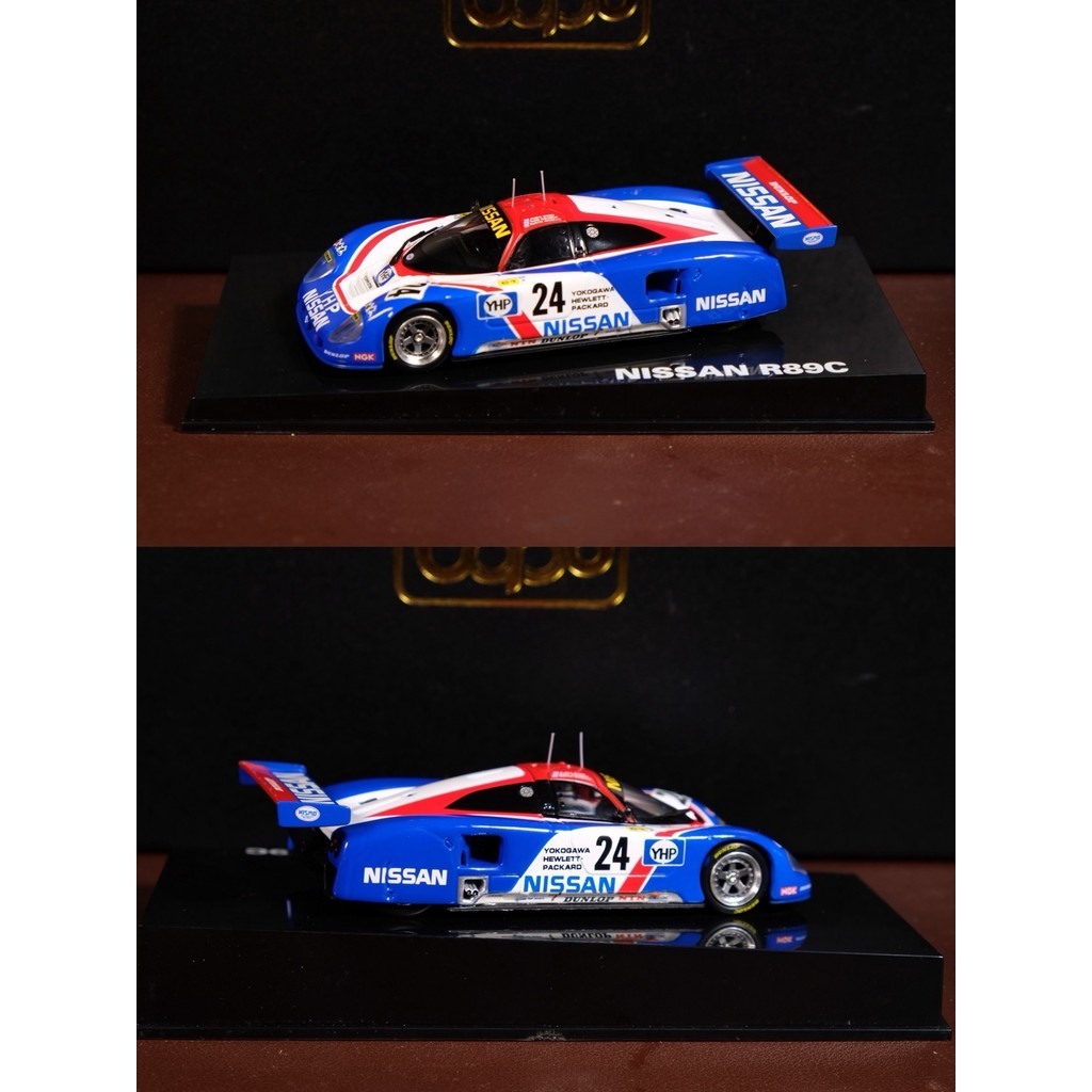 รุ่น Q 1 43 Nissan R89C Lola Racing รุ่น One of the Logo Racing Era of the Nissan NISMO Maintenance 