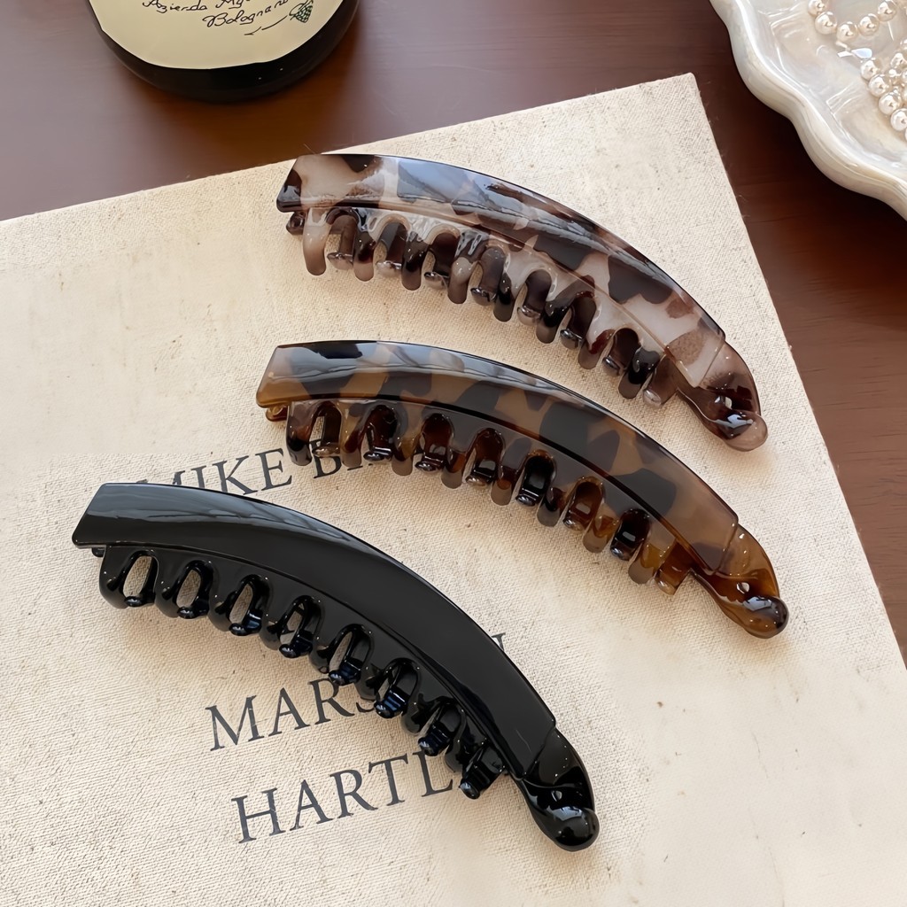 SuSu คลิปหัวเสือ ลายเสือดาว สามสี ราคาถูก สวยมาก ใช้ได้ทุกวัน - รูปที่ 2