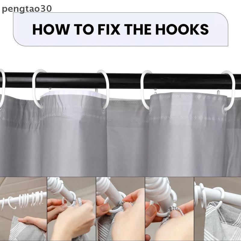 แนะนำ ผ้าม่าน [pto] PEVA ผ้าม่านห้องน้ําพร้อมตะขอ 180x180 ซม.กันน้ําหนาผ้าม่านอาบน้ําอุปกรณ์อาบน้ําในบ้าน [TH] ราคาพิเศษ มีเก็บเงินปลายทาง