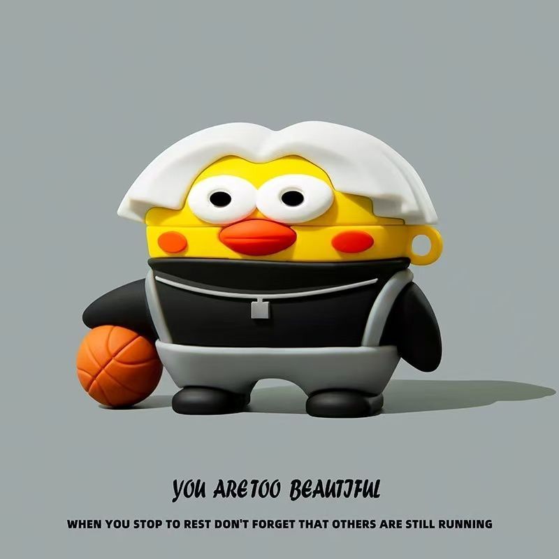 3D การ์ตูนซิลิคอนสําหรับ Huawei FreeClip 2 เคสกันกระแทกหูฟังป้องกันสําหรับ Huawei FreeClip2 - รูปที่ 2