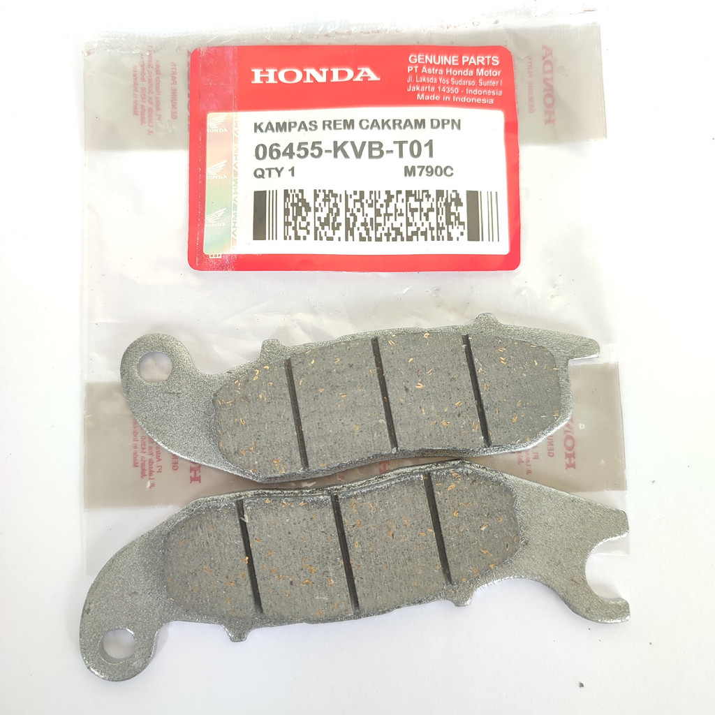 (แพ็ค 10) ผ้าเบรกหน้าสําหรับ HONDA VARIO 06455-KVB-T01