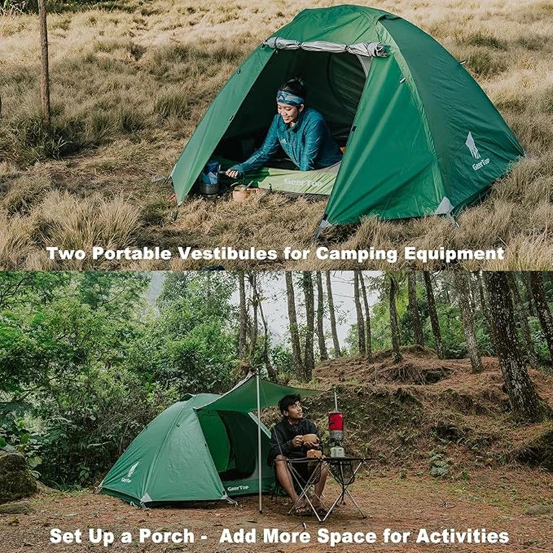 เต็นท์ ultralight backpacking Cloud Up Pro Lanshan 2 Pro กันน้ำ มี Vestibule เหมาะสำหรับการเดินป่าใน
