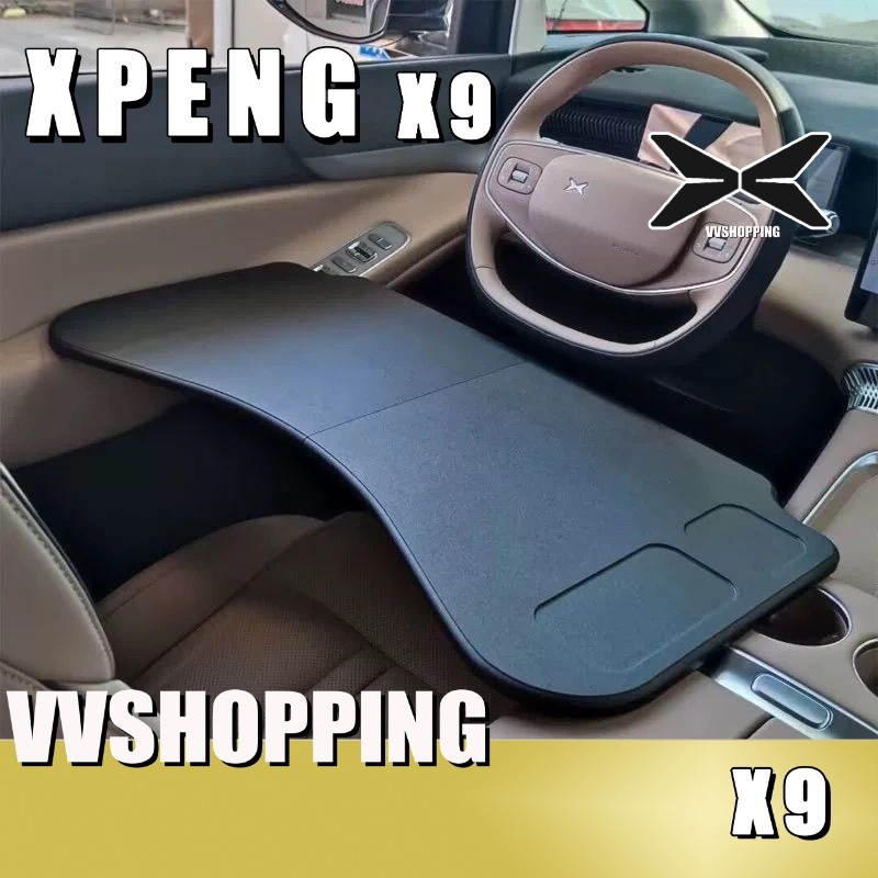 เหมาะสําหรับ XPENG X9 ตําแหน่งไดร์เวอร์ตารางขนาดเล็ก xpeng X9 อุปกรณ์ตกแต่งรถยนต์